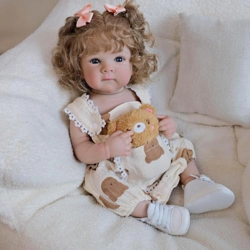 Bettie Reborn Baby Doll - 18 Inch Vinyl Girl Ages 3+