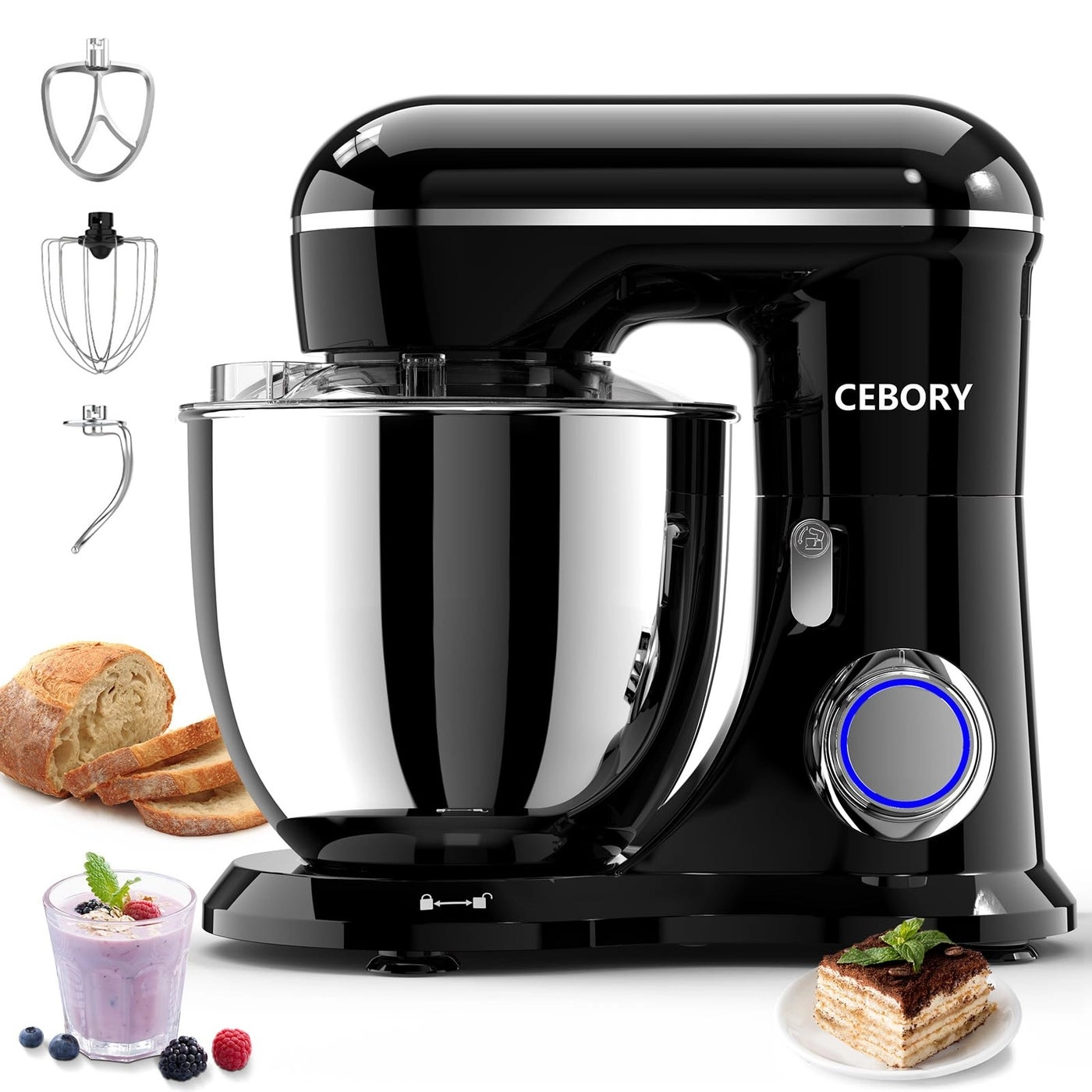Electric Mixer - 6.5 Quarts 660 watts