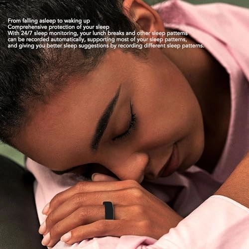 Smart Ring Health Tracker - IPX8 Waterproof 20mah Approx. 7 Days