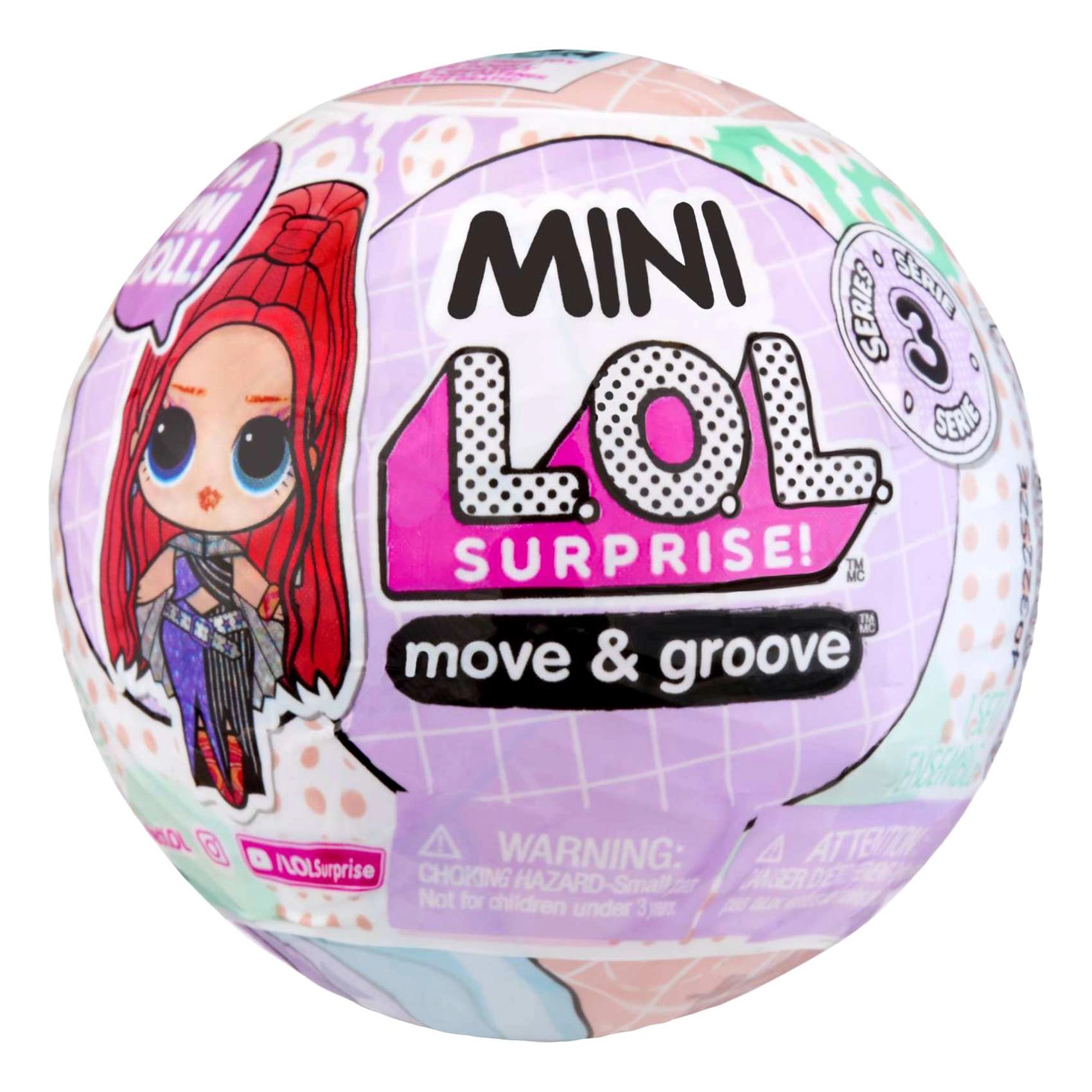 Move And Groove Mini Doll - Series 3 Multicolour
