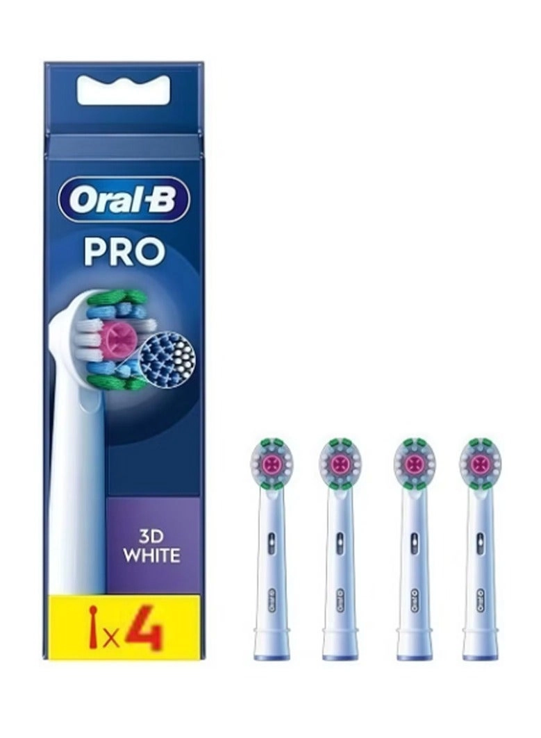 Procter & Gamble Pro 3D White - Pack of 4 X-shape bristles