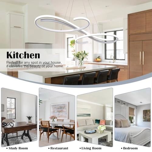 Light Fixture - 3000K 6500K Dimmable