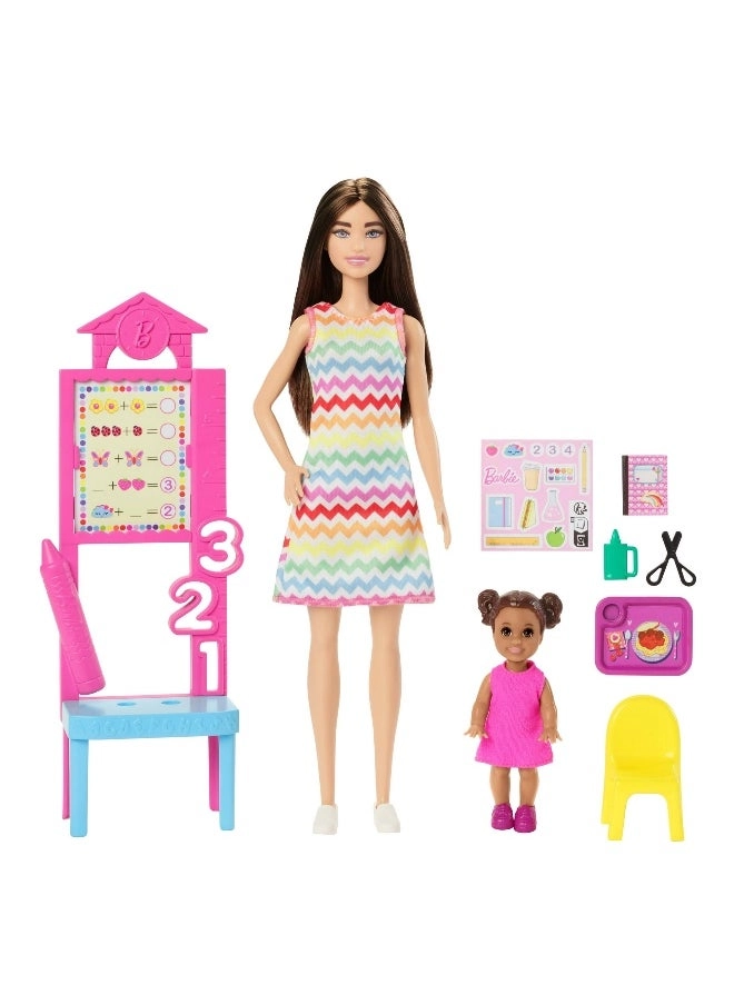 Barbie You Can Be Anything Teacher Doll - 23.81 cm Brunette Ages 3+
