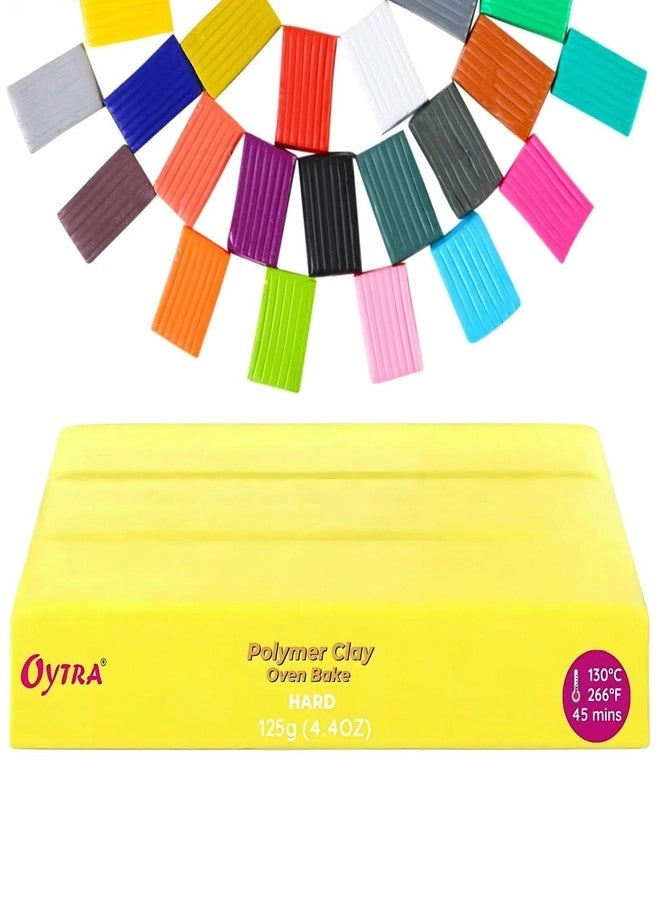 Oytra Polymer Clay - Hard Oven Bake for Canes and Sculpting Miniatures