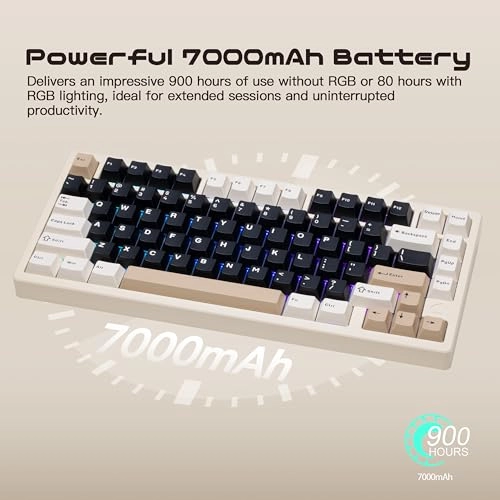 WOBKEY Rainy 75 - QWERTY Wired/Wireless