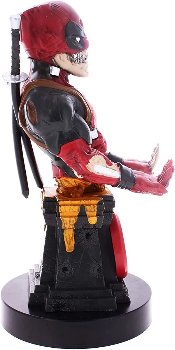 Deadpool Controller + Phone Holder + Charging Cable - PS4