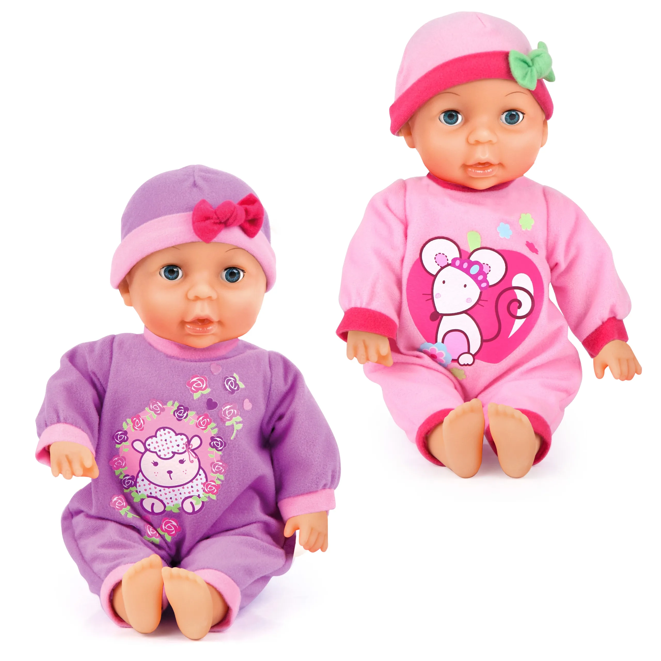 Soft Cuddle Baby Doll - 30 cm Pacifier Bottle Ages 3+
