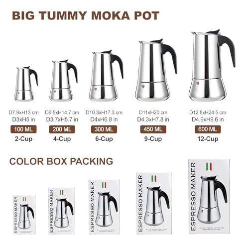 Moka Pot - Aluminum Stovetop