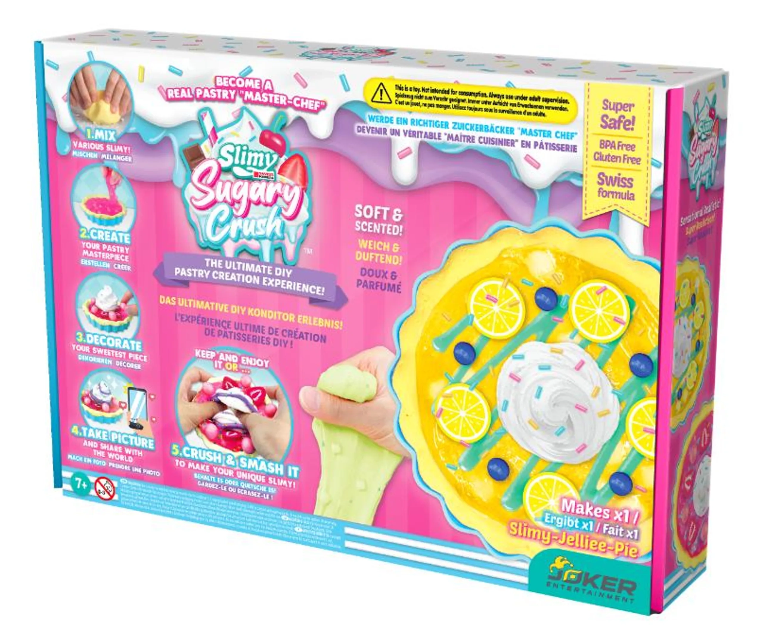 Sugary Crush DIY ASMR Bakery Series 1 Jellie Pie Maker Set - 7+ years