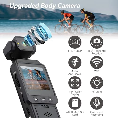 Mini Body Camera - 1080p 64GB