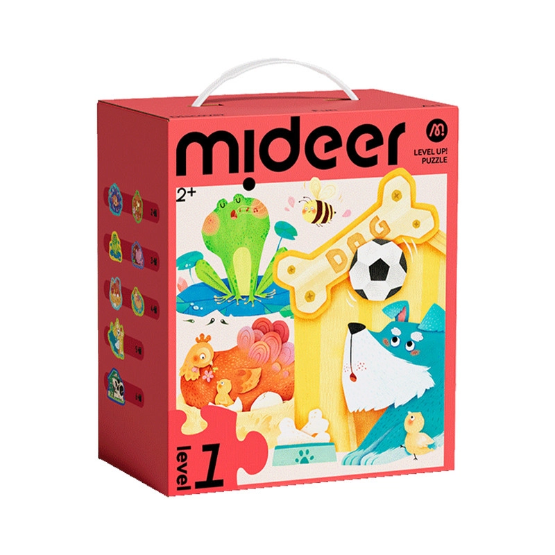 MIDEER Our Home 8-in-1 Puzzle (30654455-MD1673) - 29 pcs