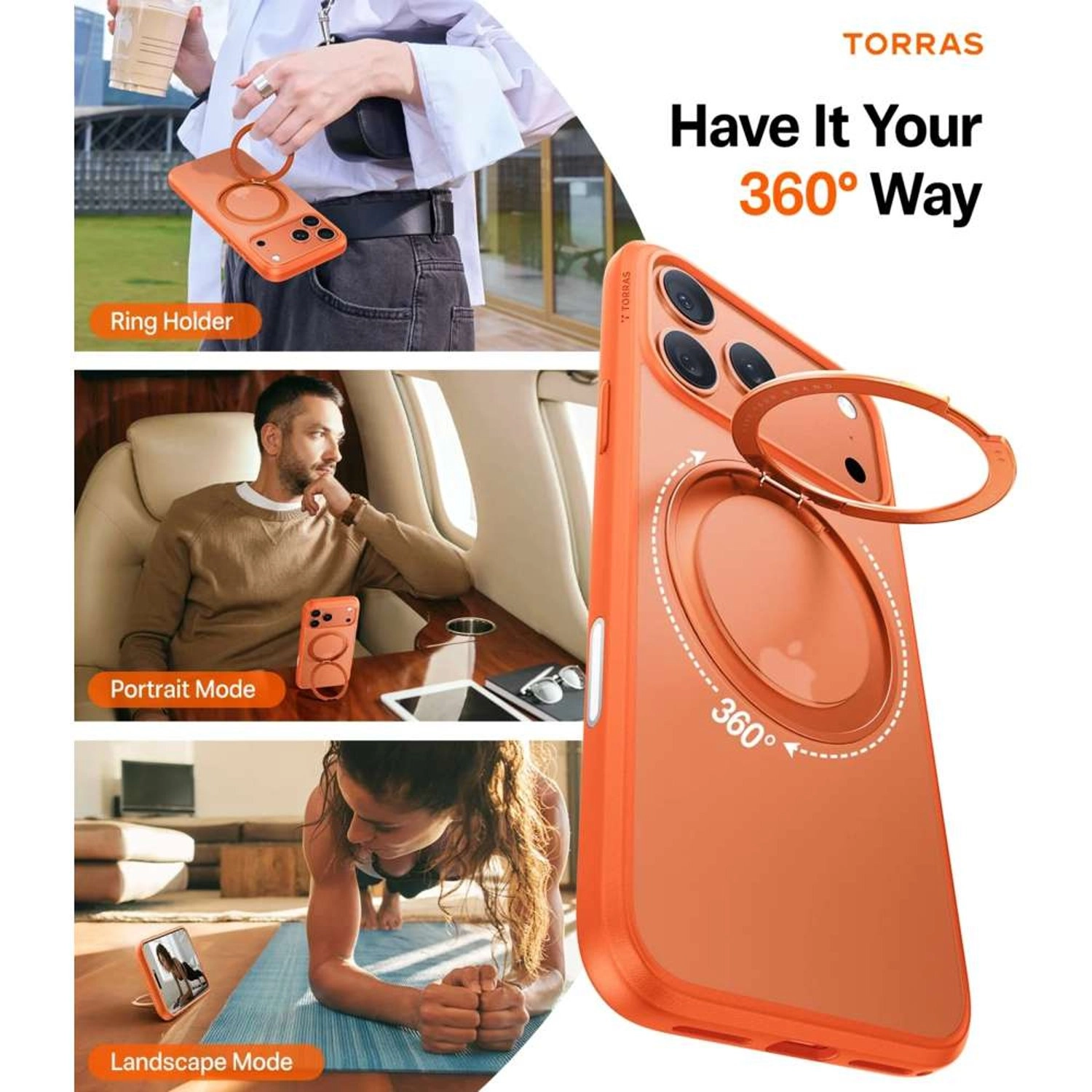 Ostand Pro R Series Case with MagSafe for iPhone 17 Pro