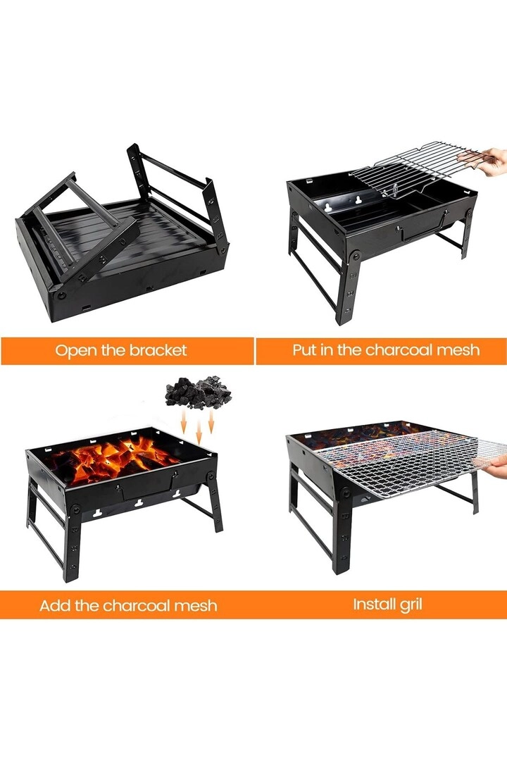 BBQ Barbeque Grill - Charcoal
