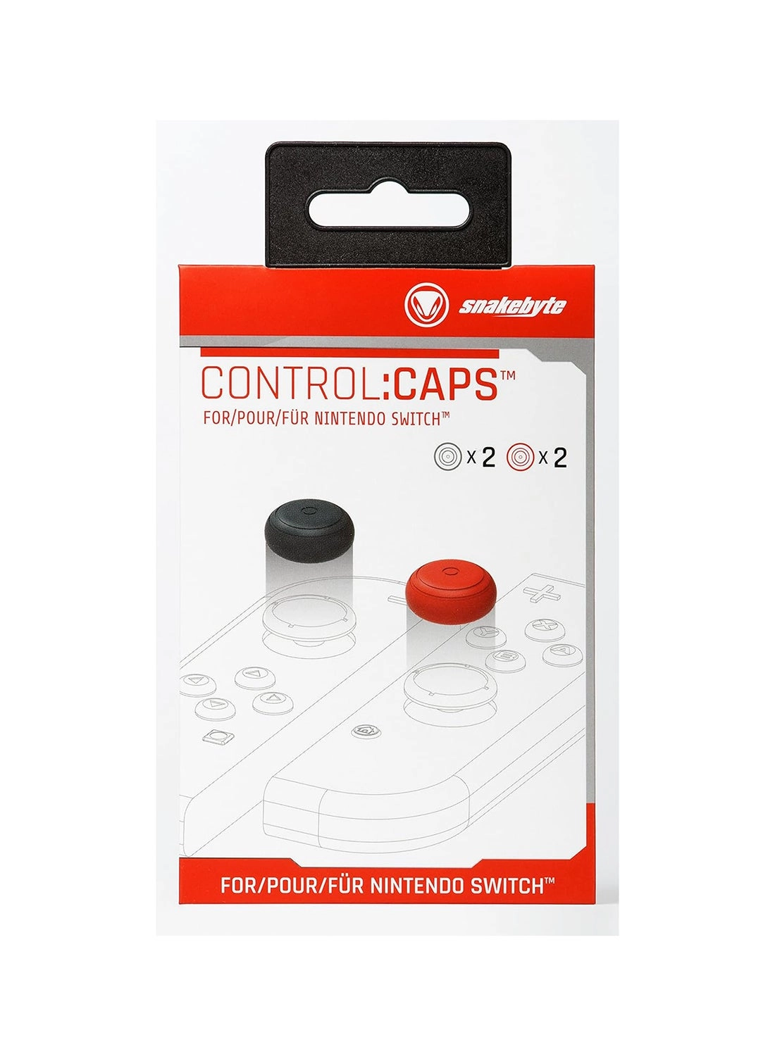 NSW Control Caps - Wireless Nintendo Switch