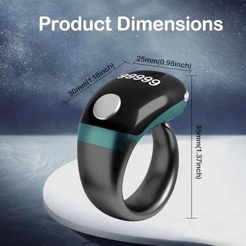 Smart Tasbih Zikr Ring