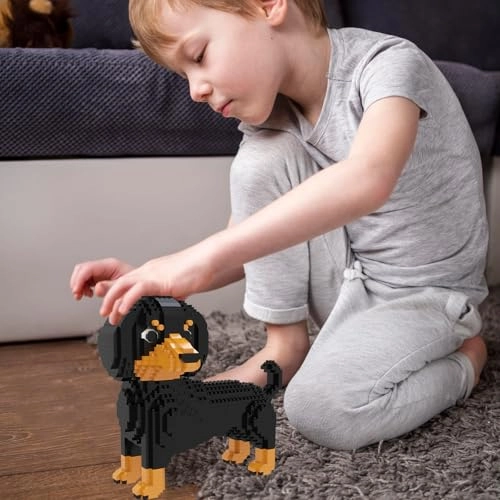 Micro Dog Building Blocks - Dachshund 2 1154 pcs