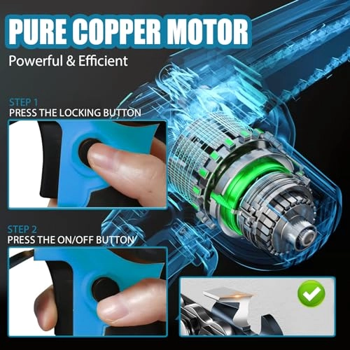 Mini Chainsaw - 6-Inch 18V Cordless