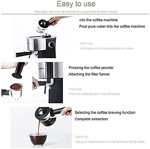 Coffee Maker - Semi-Automatic Programmable asertffhkg666