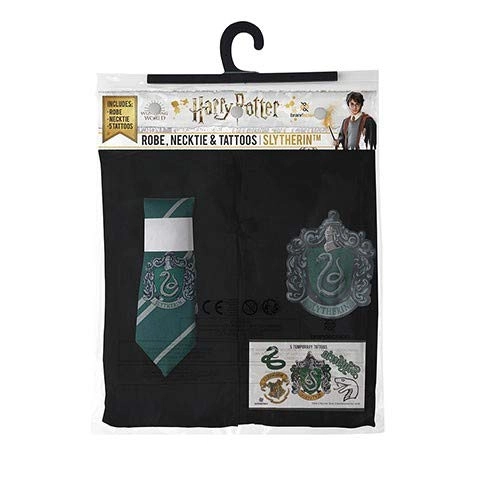 Slytherin Robe - XS + Necktie + Tattoos - 5