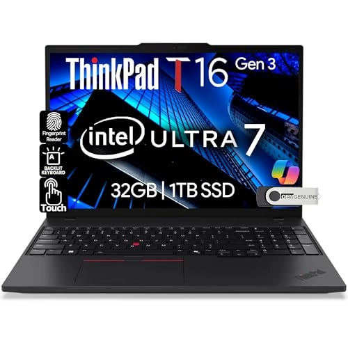 ThinkPad T16 - 16'' Core Ultra 7 155U 32GB DDR5 1TB SSD