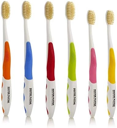 Dr Plotkas Extra Soft Flossing Toothbrush - Extra Soft 6-Piece Pack