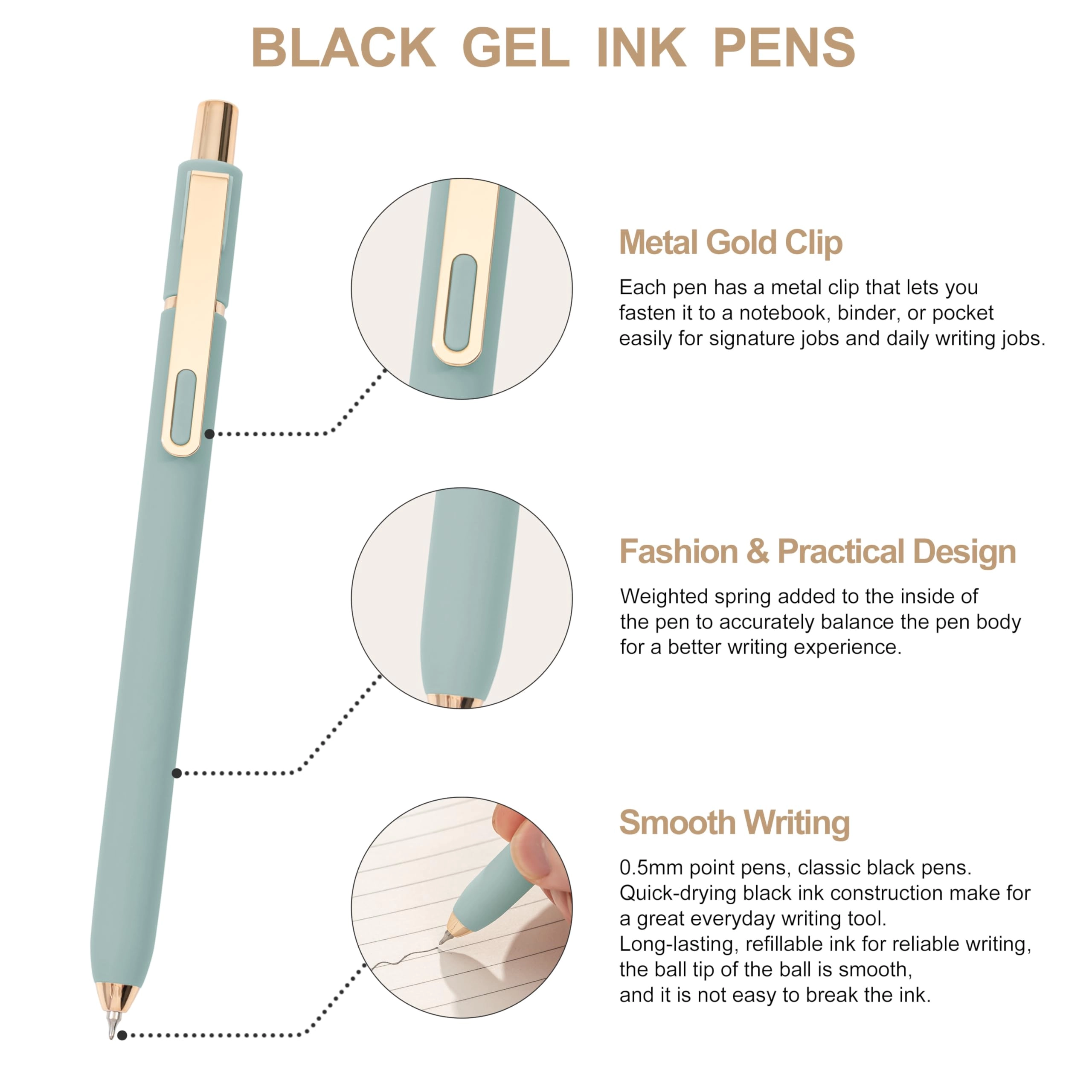 Gel Pens - 18.0 Count 0.5mm