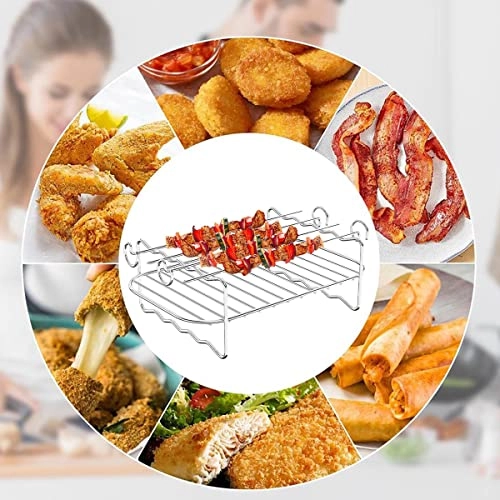 Air Fryer Accessories - Stainless Steel 6-Piece