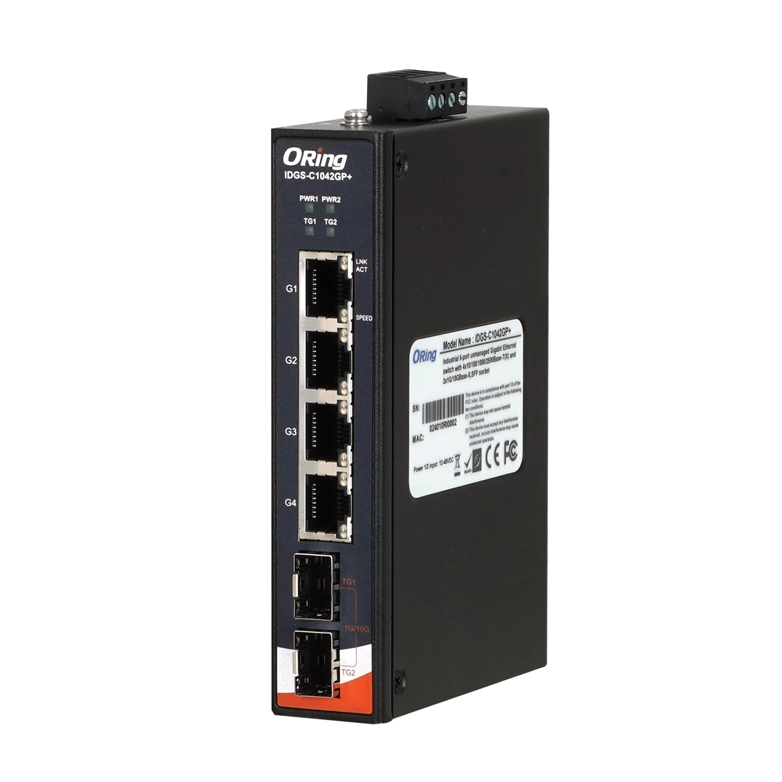 ORing IDGS-C1042GP+ 6-ports