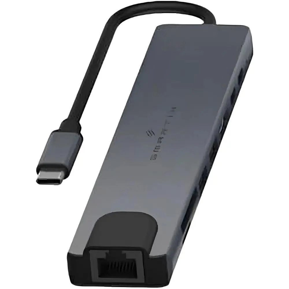 8-in-1 USB Hub - 100W USB-C PD 4K@60Hz