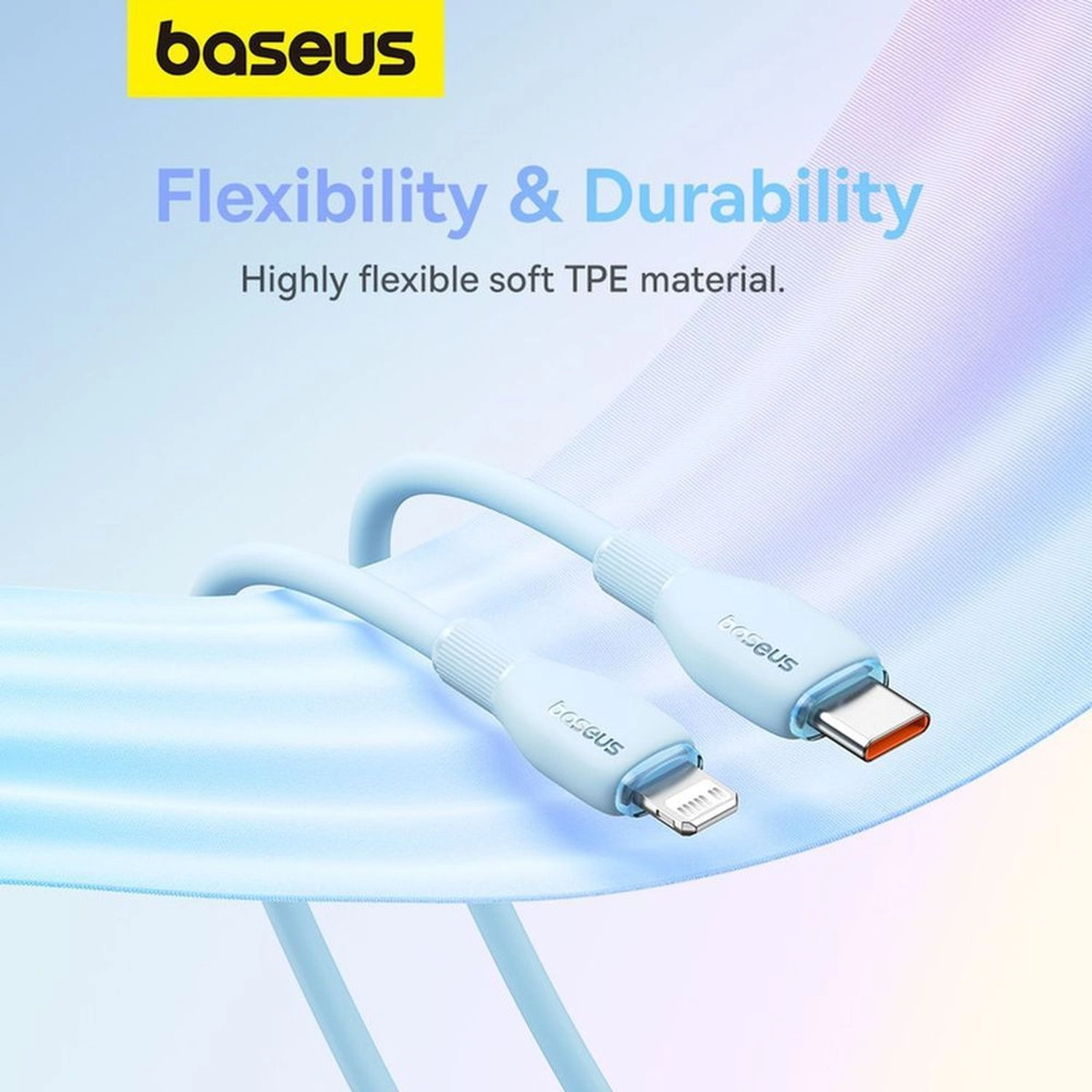Pudding Series Cable USB-C to Lightning 1.2m