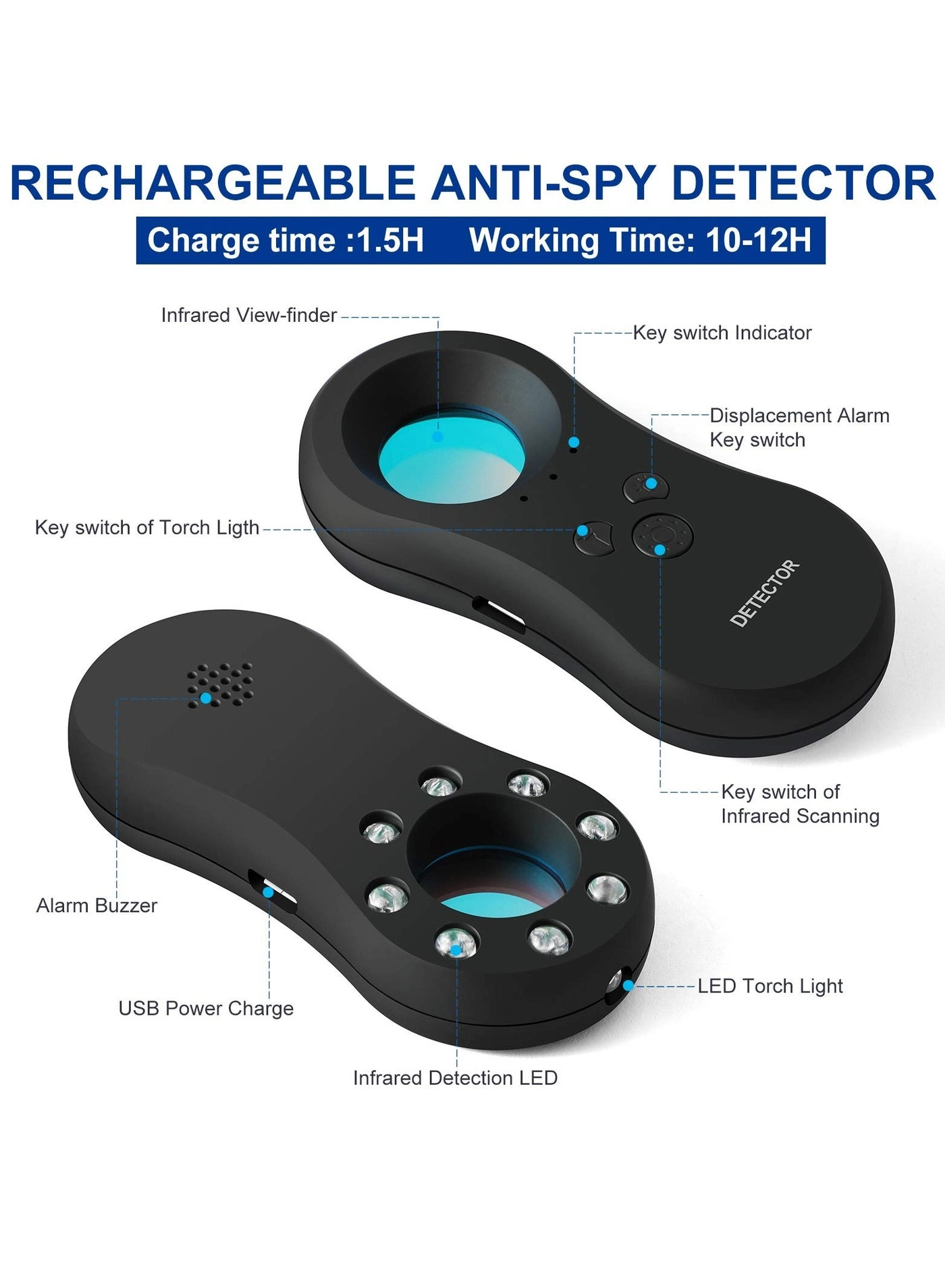 mini spy camera wireless hidden Device detector