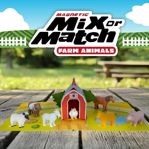 Mix or Match Mini Farm Animals - 3+ 7 pieces