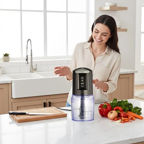 Electric Vegetable Chopper - 500 ml 300W