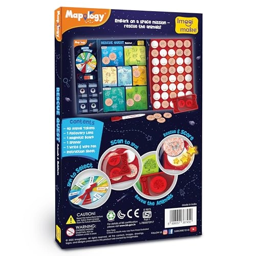 Rescue Quest Animals & Habitats - 5 years+ 40 pieces