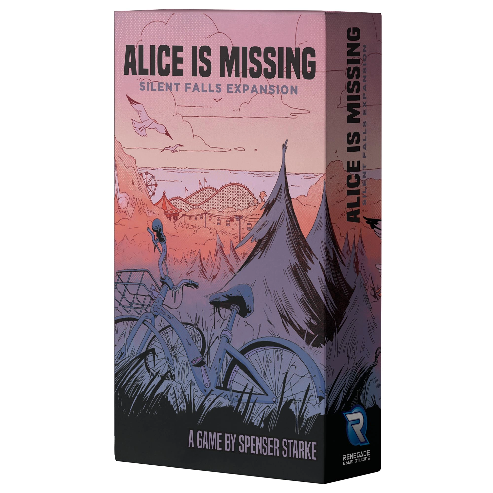 Renegade Game Studios Alice is Missing: Silent Falls Expansion - Silent Roleplaying Game, Text Messaging RPG