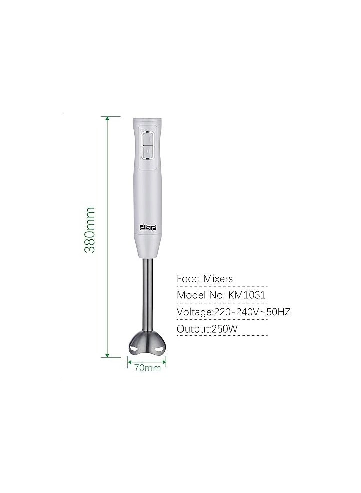 KM1031 - Electric Hand Blender 2-Speed Stainless Steel