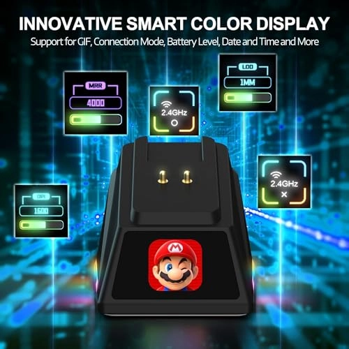 AJ159 PRO Gaming Mouse - 2.4GHz Bluetooth USB