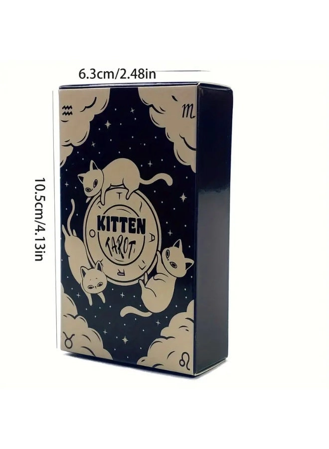 Kitten Tarot - Black Cat - Card Game