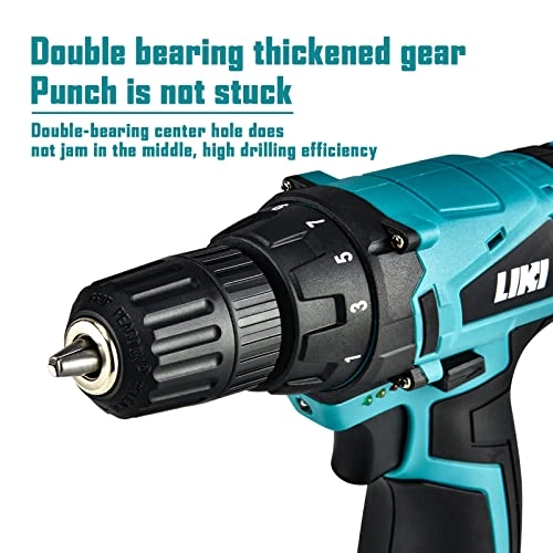 Drilling Machine - 700 RPM Lithium Ion Black Blue