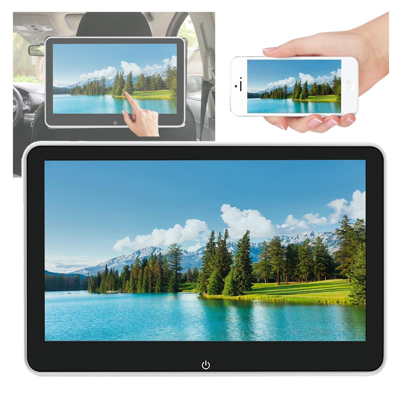 Car Headrest Video Player - 10.1"