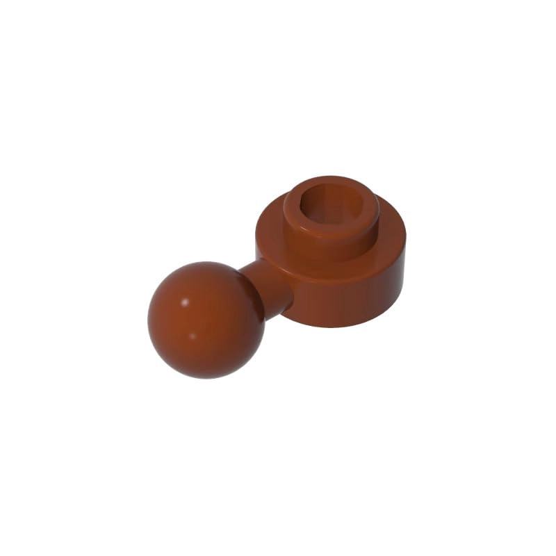 XYEIUGO Plate Round 1x1 with Towball - Plastic 3614 50