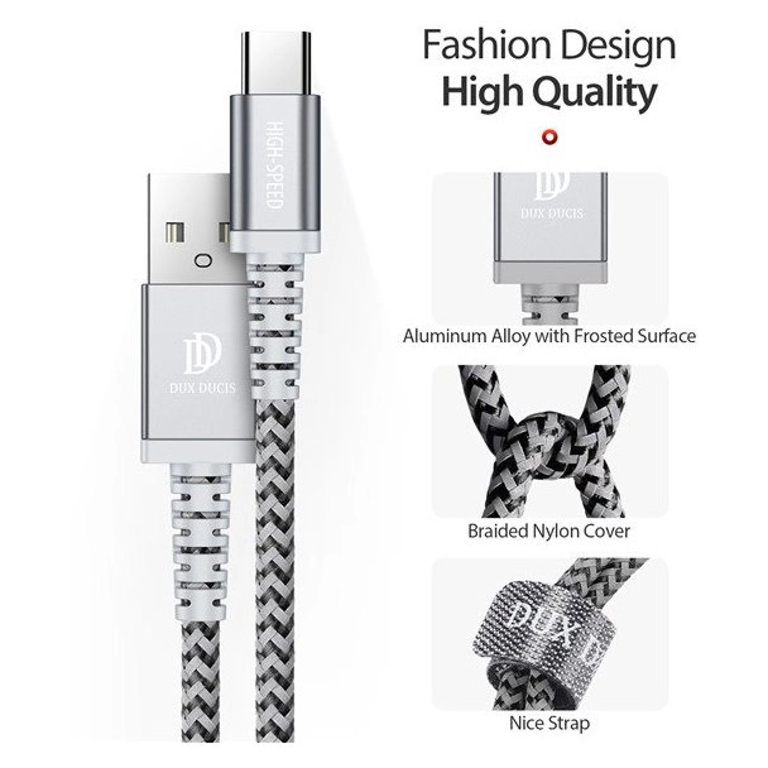 KII-Pro Series USB-C Cable - 1m 2m Bundle