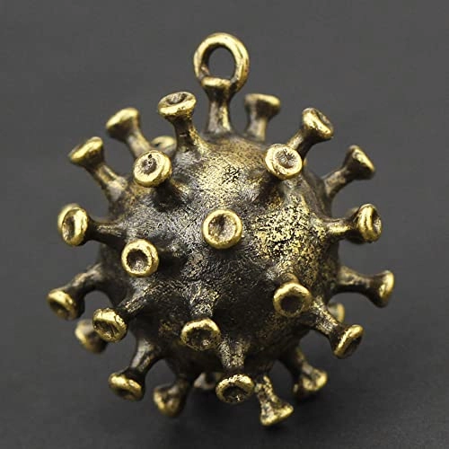 Virus Model Key - Brass Metallic
