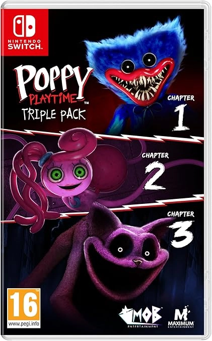 MOB Games Poppy Playtime Triple Pack - Nintendo Switch