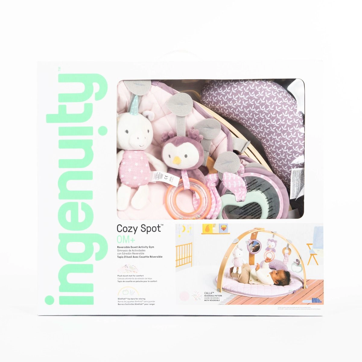 Every Season Plush Lambswool Play Gym - 0 months