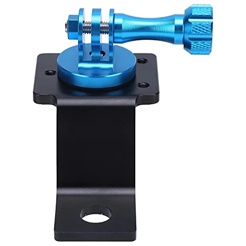 Rearview Mirror Mount - Motorcycle Blue Aluminum Alloy