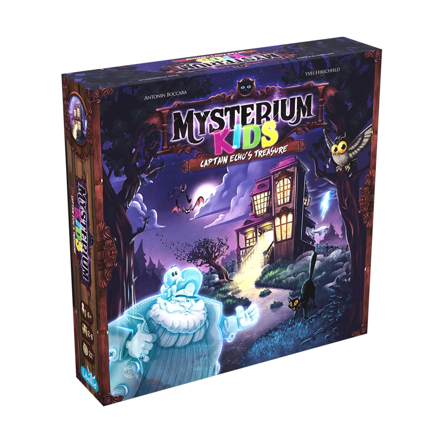 Asmodee Mysterium Kids: Captain Echo's Treasure - Cooperative Mystery