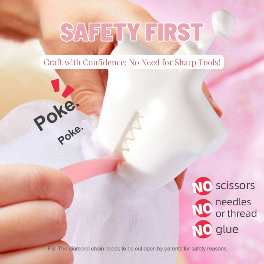 Design House Mini Diy Kit - No-Sew Complete Set Suitable for 6 years & above