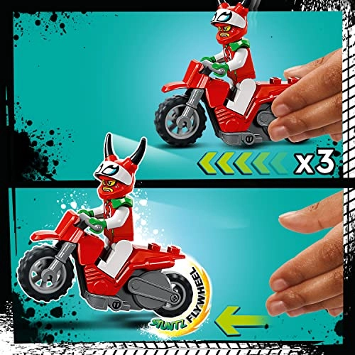 City Reckless Scorpion Stunt Bike (60332) - 5+ Flywheel-powered