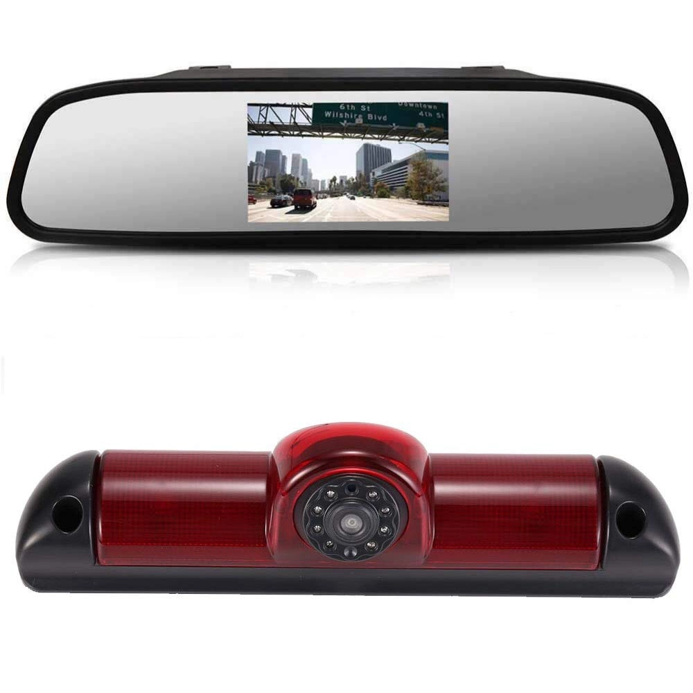Brake Light Reversing Camera - Night Vision 1280 x 720 pixels